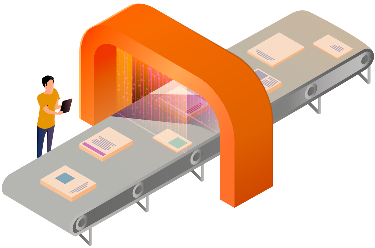 adaptabilidad RFID TUNNEL