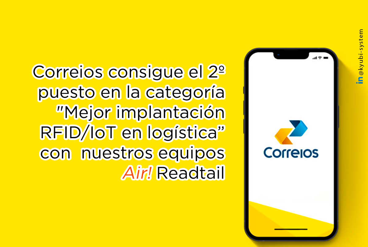 Correios conquista o segundo lugar na Conferência RFID Journal LIVE!