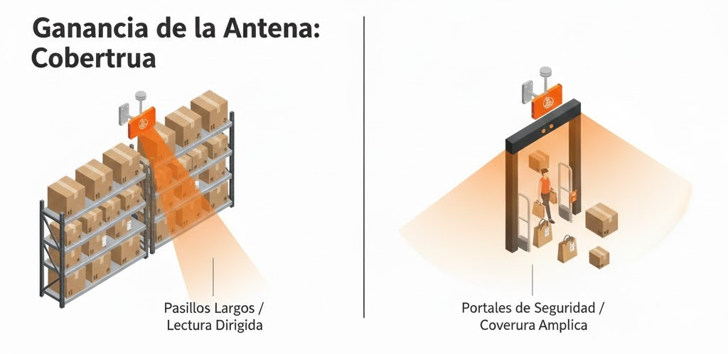 Instalación industrial RFID