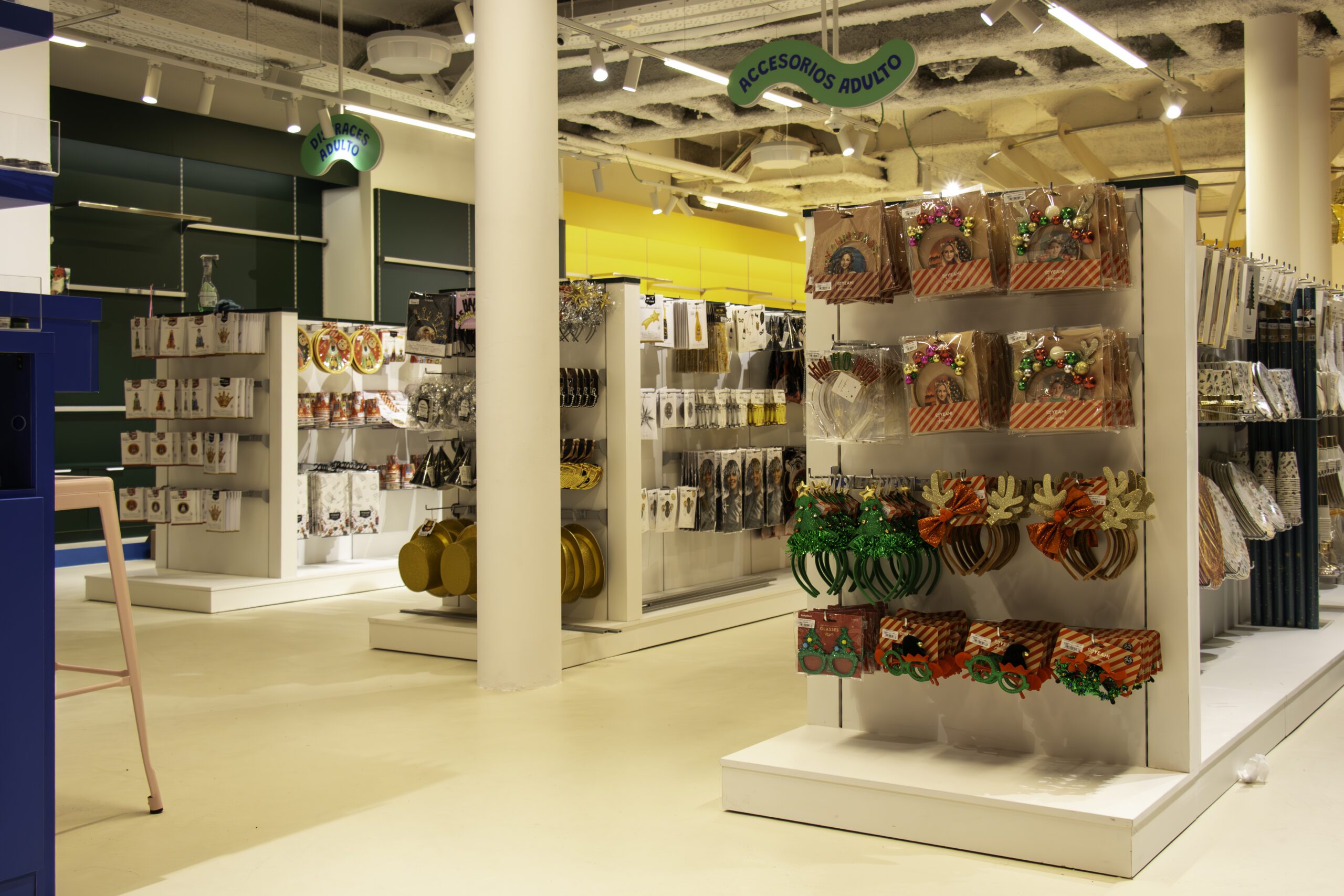 Espacio comercial Party Fiesta con surtido estacional